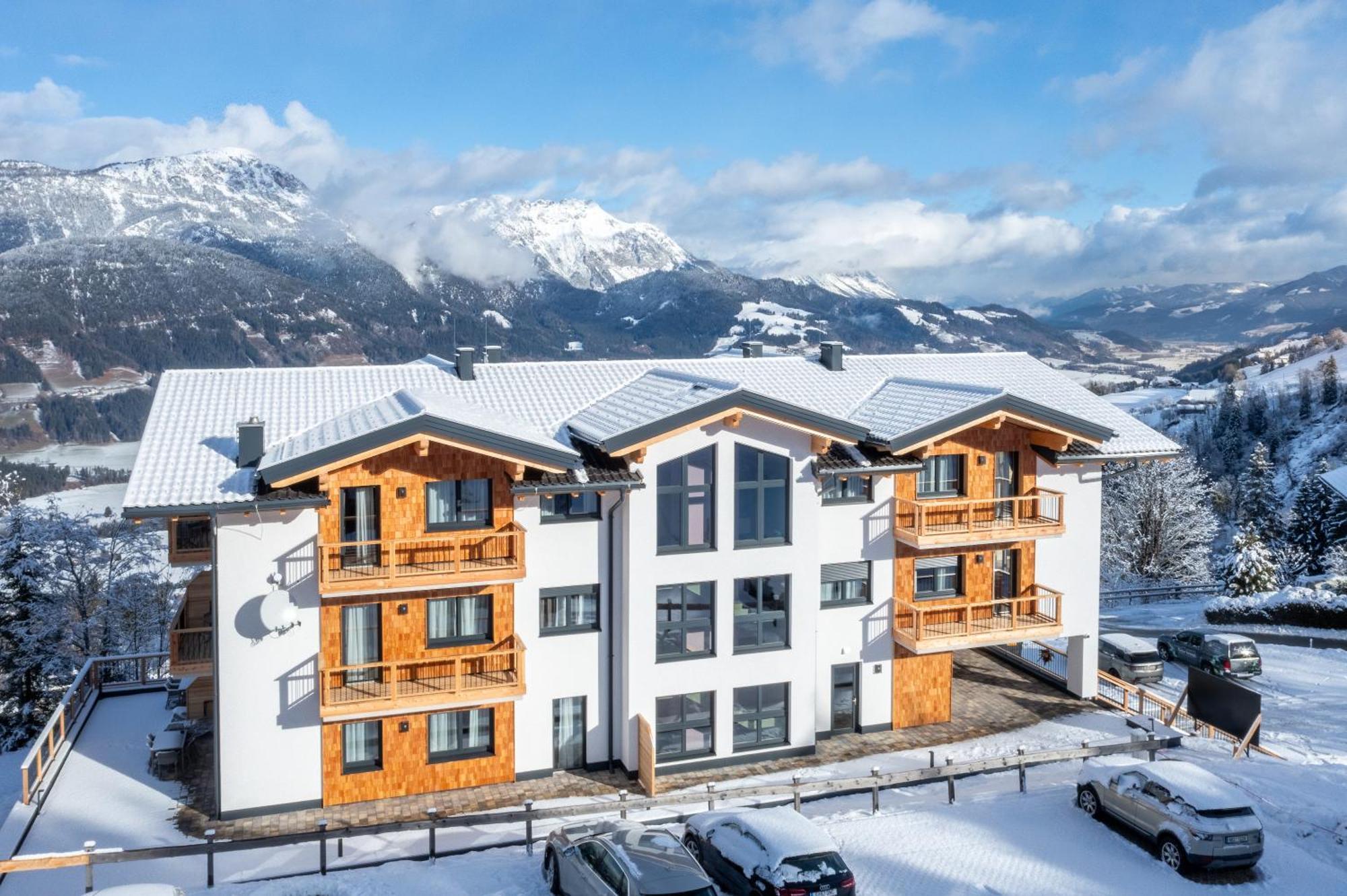 Hoeflehner Premium Gumpen Lodge Haus im Ennstal Exteriér fotografie