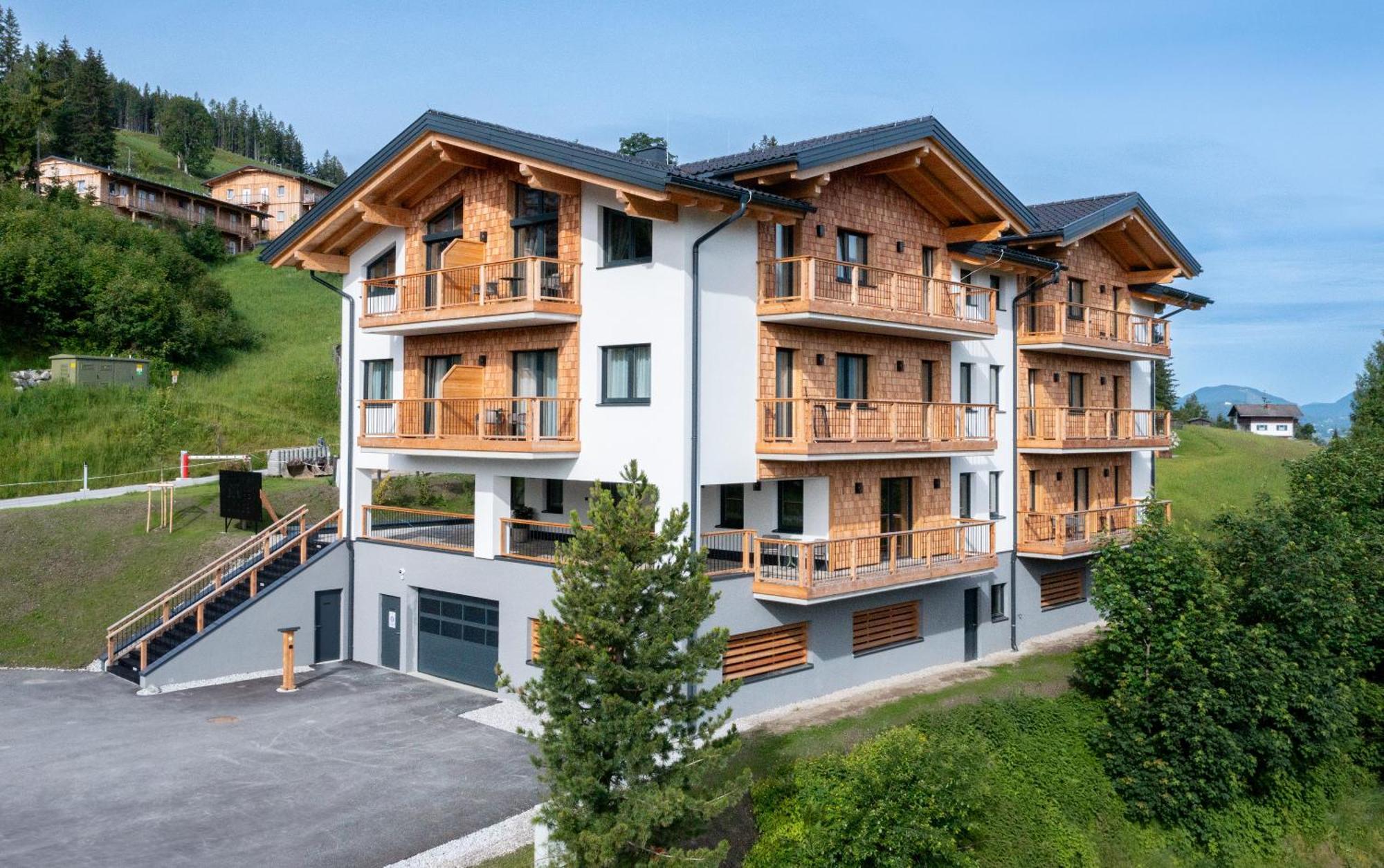 Hoeflehner Premium Gumpen Lodge Haus im Ennstal Exteriér fotografie