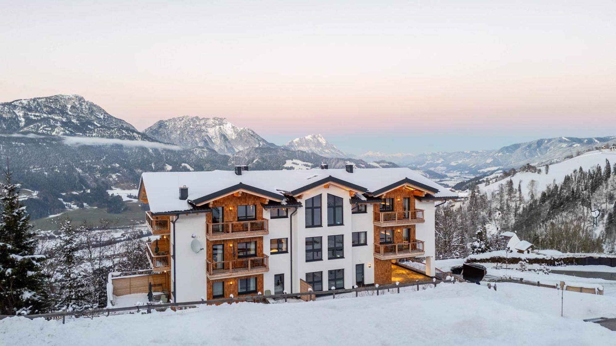 Hoeflehner Premium Gumpen Lodge Haus im Ennstal Exteriér fotografie