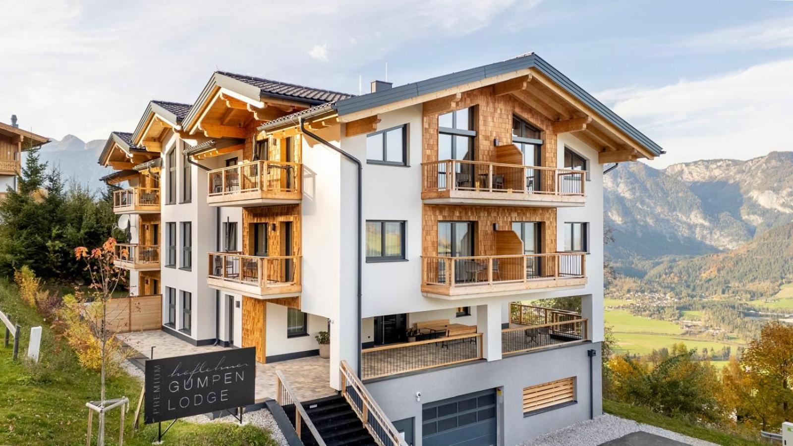Hoeflehner Premium Gumpen Lodge Haus im Ennstal Exteriér fotografie
